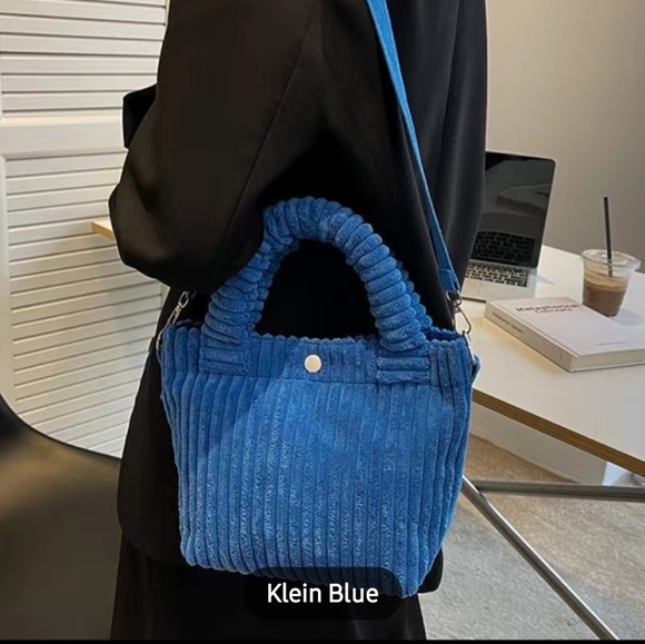 Corduroy small bag - PRELOVED - Picture 5 of 5